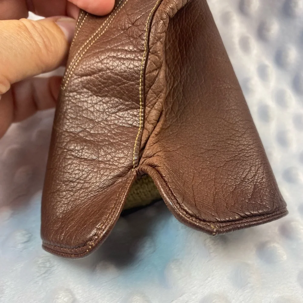 Vintage 1960’s Dark Brown Leather Gloves Fully Lined
